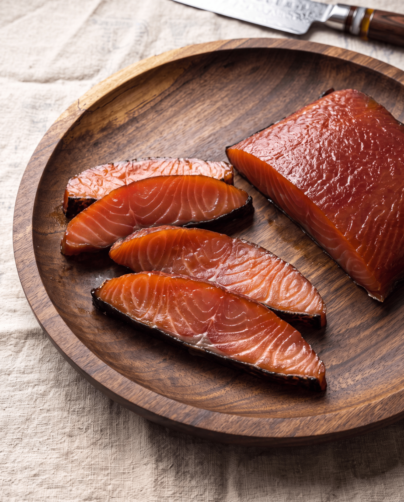 Dry Aged & Cold Smoked Salmon — dry aged, cold smoked in Latvia